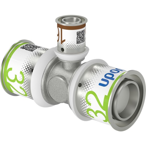 MLC pres T-stk 32-16-32mm - til gulvvarme- og brugsvand- og radiatorsystemer