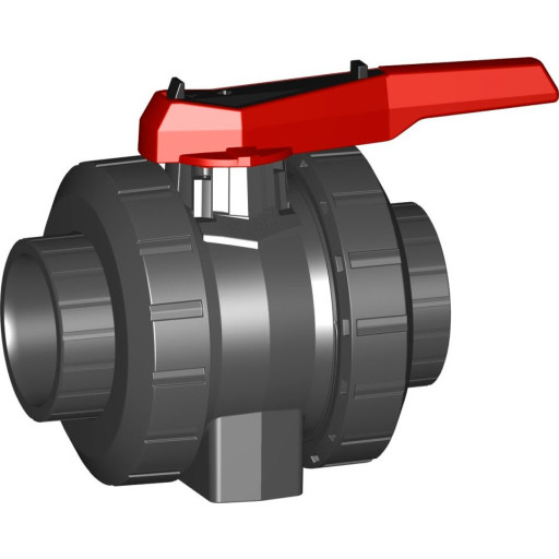 32 mm Kuglehane PVC 546 klæb +GF+ EPDM