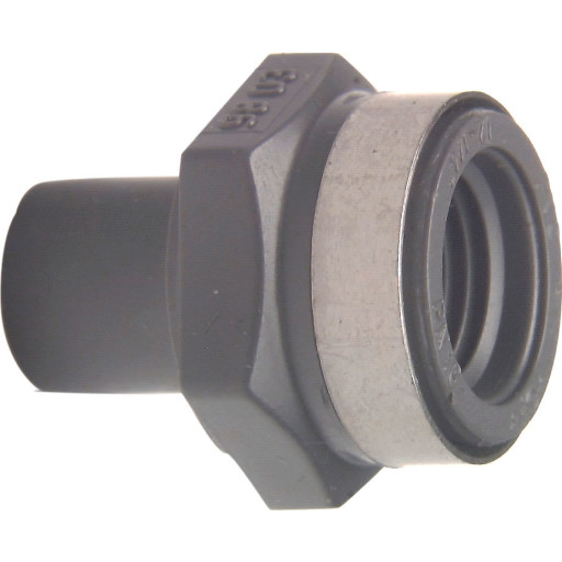 PVC Reduktionsnippel/Muffe, 25 mm - 1/2" Rp - Georg Fischer