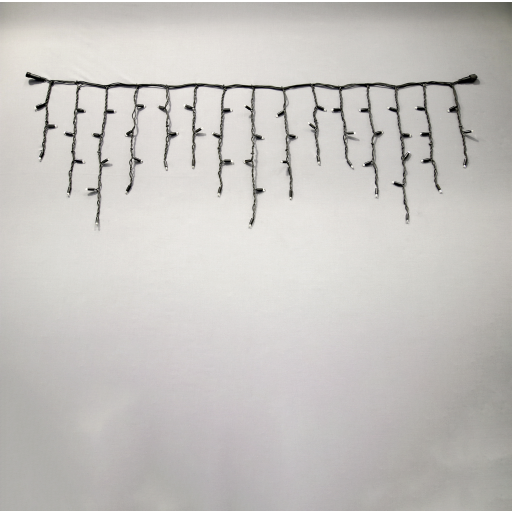 MK Ice Lite LED lyskæde, 102 koldhvid, 12 koldhvid, 230V