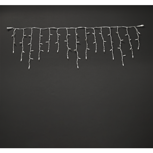 MK Ice Lite LED lyskæde, 102 varmhvid, 12 varmhvid, 230V