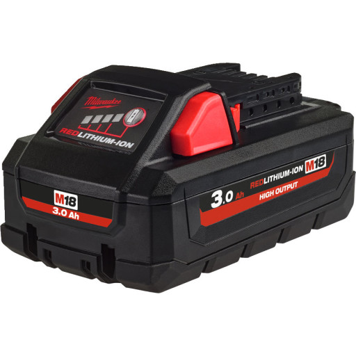 Milwaukee M18 Red Lithium High Output batteri, 18V/3,0 Ah