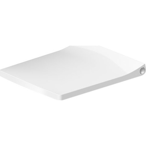 Duravit Viu Compact toiletbræt, soft close, aftagelig, hvid