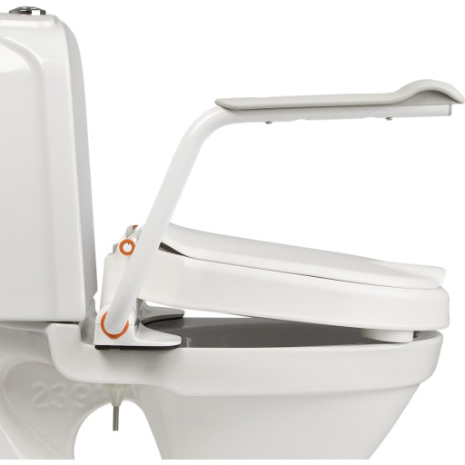 Etac Hi-Loo toalettsits, vit