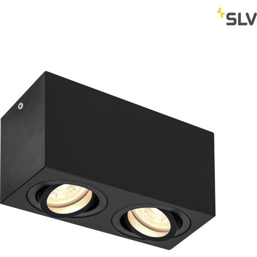 TRILEDO Double, QPAR51, svart, max. 10W