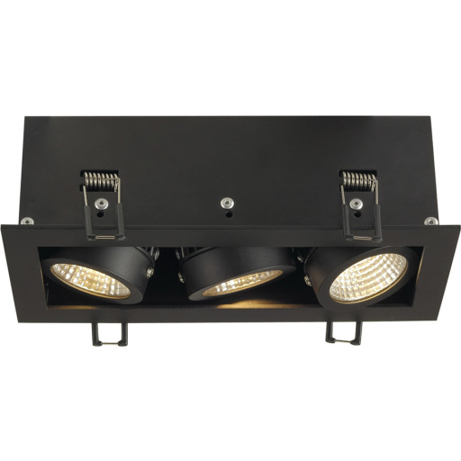 Billede af KADUX LED DL SÆT, MATSORT, 3X9