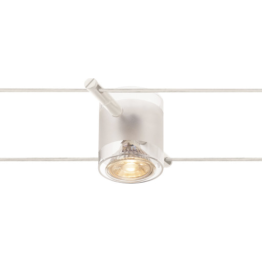 Billede af COMET wirelampe til TENSEO 12V QR-C51 hvid delsatineret glas