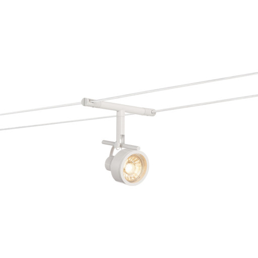 SALUNA, wirelampe til TENSEO 12V wiresystem, QR-C51, hvid