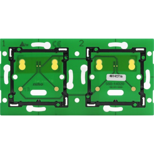 Billede af Horisontal vægmont. busprint til NHC til brug med buskobler