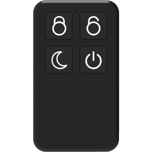 Sikkerthjem Fjernbetjening til S6evo alarmsystem billede