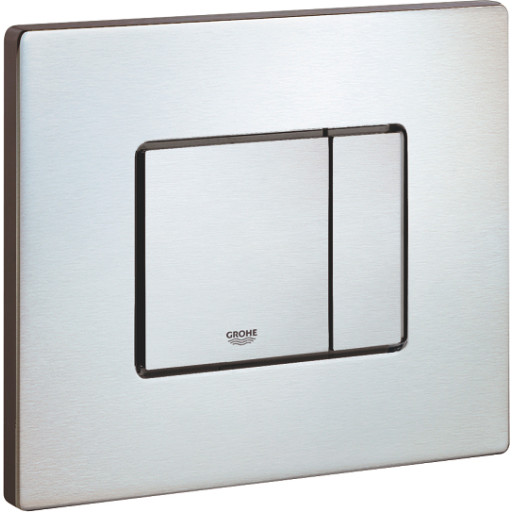 GROHE Skate Cosmopolitan Betjeningsplade til 2-skyls- og start/stop betjening.Rustfri