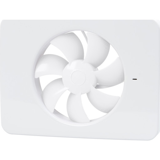 Fresh Ventilator Intellivent Celsius, Hvid, 152 mm, Vg, 31 mm, 202 mm, ABS Plast, IP 44, 5,5W, 21dB, 0-30mm, 90 - 240V, 134m/h, 22 dB, 240V, 132 m3/h