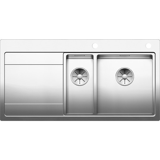 Divon II køkkenvask, 100x51 cm, rusfrit stål