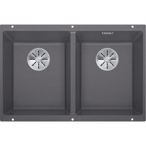 Blanco Subline 350/350-U UXI diskbänk, 75,5x46 cm, grå