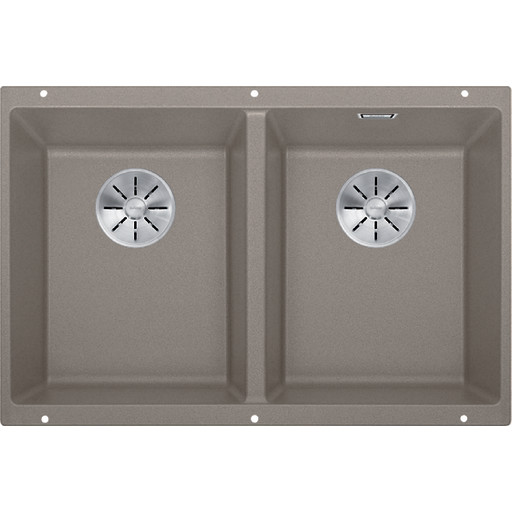 Blanco Subline 350/350-U UXI diskb&auml;nk, 75,5x46 cm, beige