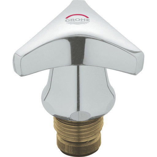 Grohe 1/2" ventiloverdel varm vand med krom Trecom greb