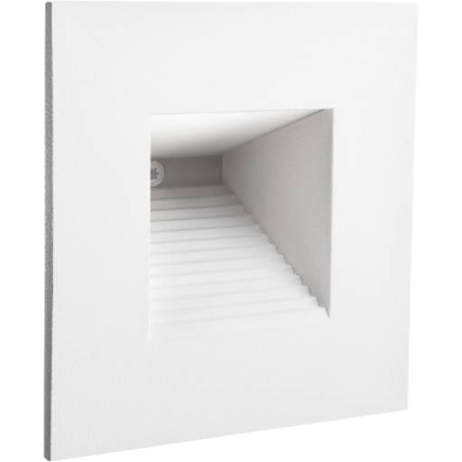 Vægarmatur Capella Isosafe LED 2W 830, 60 lumen, hvid