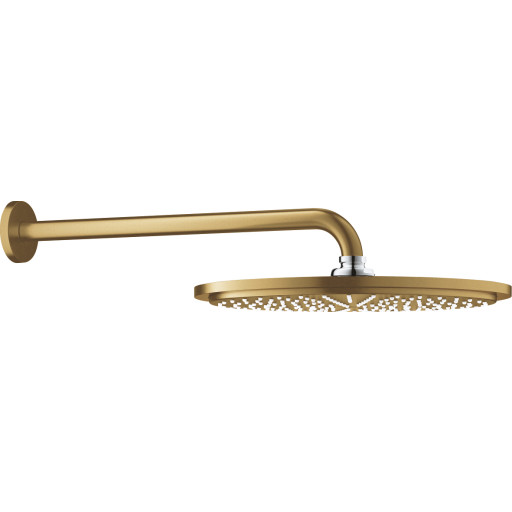 Grohe Rainshower Cosmopolitan 310 mm hovedbruser st, 380 mm vgmontering, Brstet Cool Sunrise