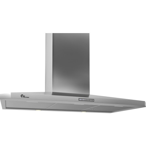 Thermex Decor 787 emhætte, væghængt, 90 cm, rustfrit stål billede