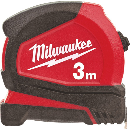 Milwaukee Pro kompakt målebånd, 3 meter