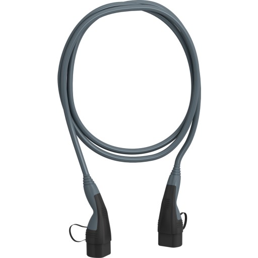 Billede af EVLink Ladestander kabel 7M, 1 x T2-T2 stik, 32A, 1-faset
