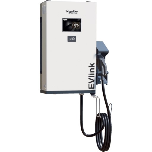 Evlink Ladestander 24kw Dc Charger Ccs Combo 2 Fra Schneider Electric