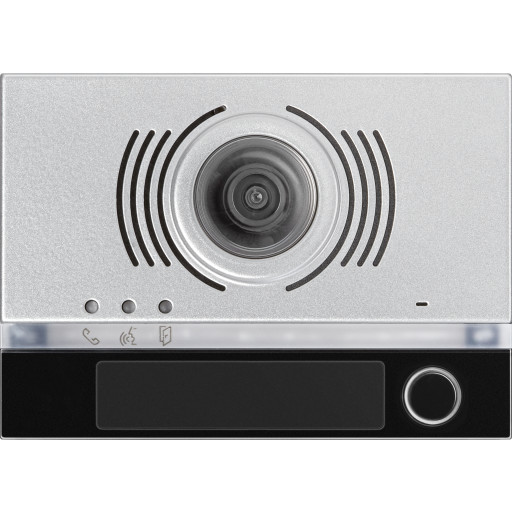 Frontplate for Audio/Video-modul med 1 knapp og DDA for Urmet Alpha
