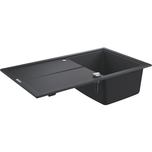 Grohe K400Kompositvask med afløbsbakkestandard indbygning