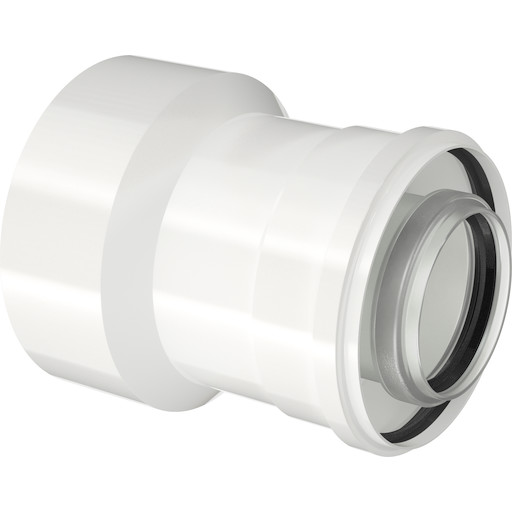 Bosch DN80/125 - DN60/100 - Reduktion til balanceret aftræk