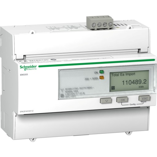 Billede af KWH MÅLER 3F 125A MODBUS MID