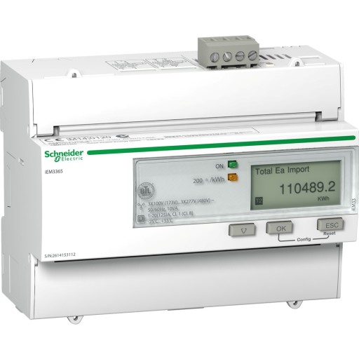 Billede af KWH MÅLER 3F 125A BACNET MID