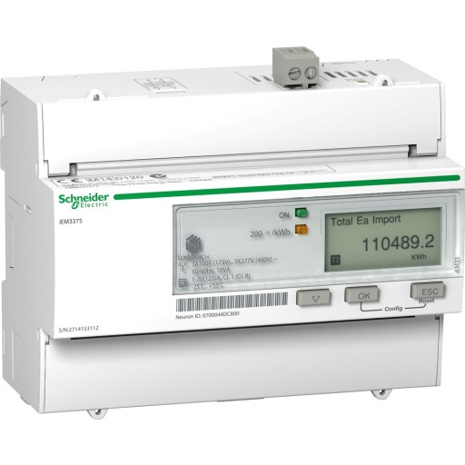 Billede af KWH MÅLEINSTR 3F 125A LON MID