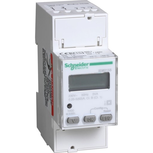 Billede af KWH MÅLER 1F 63A MODBUS OG MID