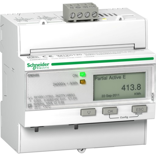 Billede af KWH MÅLER 3P+N 400V ROGOWSKI M