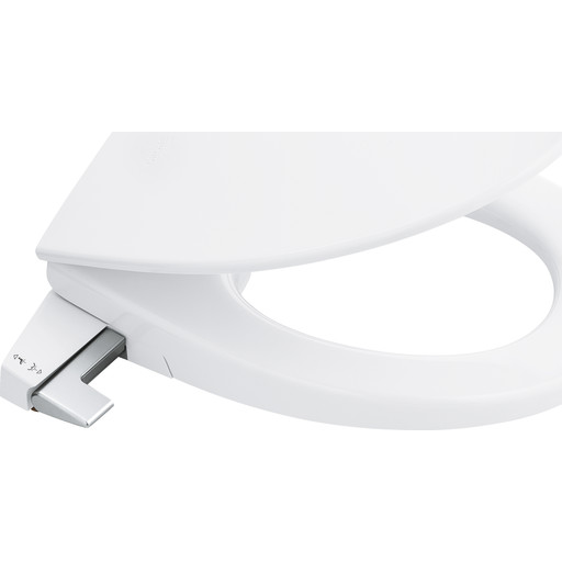 Grohe Bau Manuel Bidetsæde - Ceramic WC-sæde med låg, soft close, 2 sprayarme 39648SH0