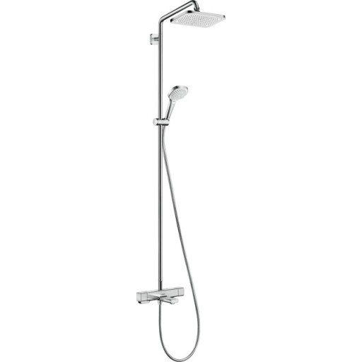 hansgrohe Croma E 280 SHP m/karterm. 1jet.Inkl.hovedbruser,håndbruser,brusetermostat,bruserslange