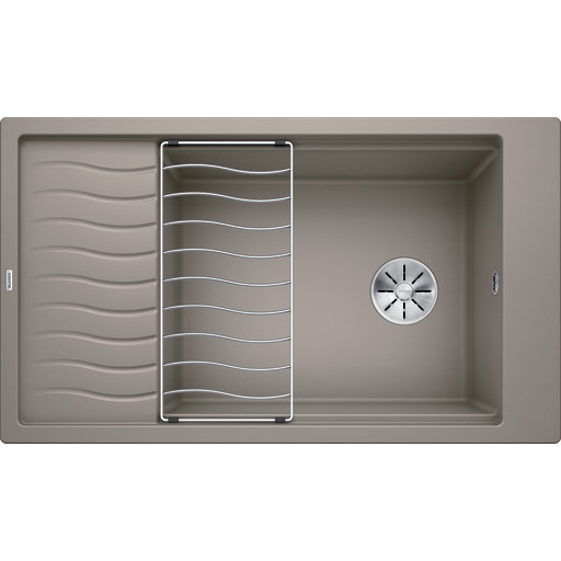 Blanco Elon XL8S UXI køkkenvask, 86x50 cm, beige