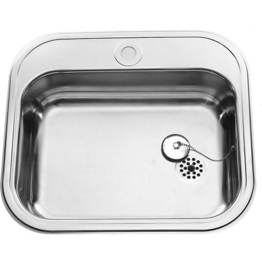 Juvel Barents vask BK480B1 48x34 cm til nedfældning, med prop,