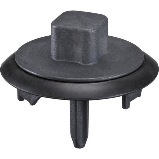 Blanco InFino UXI Prop til Kurveventil Sort, Hygiejnisk Design, Passer til Moderne Blanco Vaske