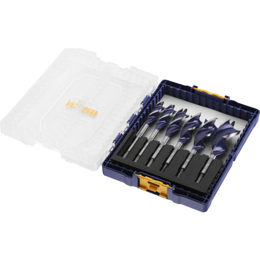 Irwin snegleborsæt 16-32mm - Blue Groove sneglebor sæt Ø16/18/20/22/25/32mm