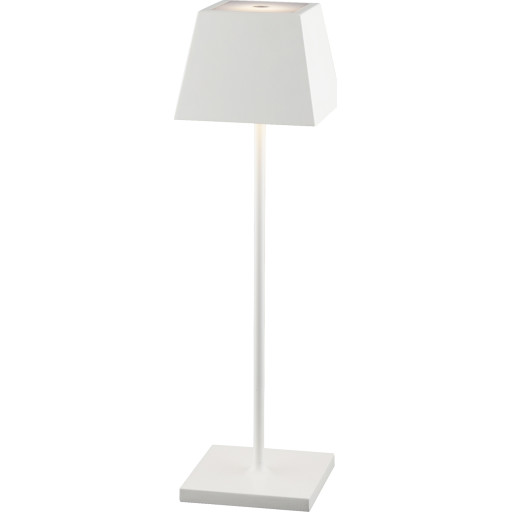 Nordtronic Conexos uppladdningsbar bordslampa, vit