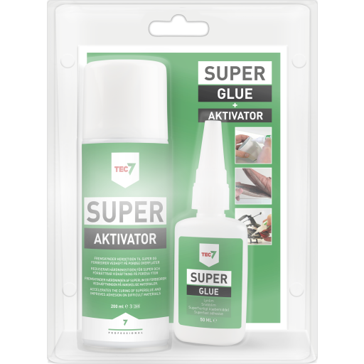 Tec7 Super lim + Aktivator