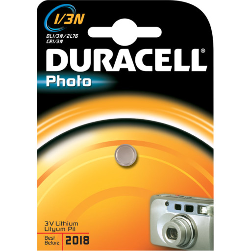 Duracell batteri, FOTO CR1/3N, 1 stk. Backuptype - Værktøj