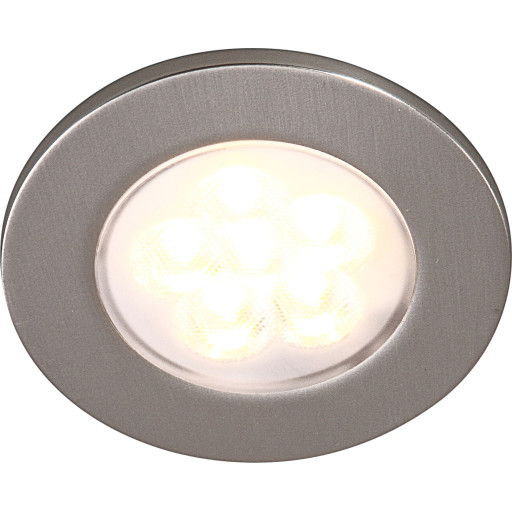 Loevschall ID LED downlights, børstet stål Lamper &amp; el > Lamper &amp; spotter