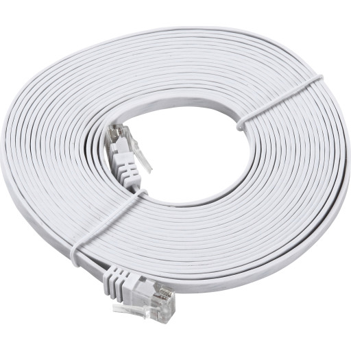 Goobay flad patchkabel utp cat6, 2 meter billede