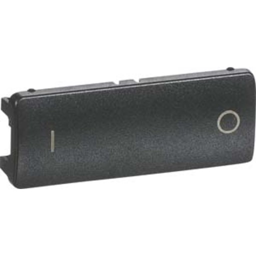 LK FUGA, Tangent til IHC Wireless batteritryk, kombi enheder mfl., koksgr samt tnd og sluk symboler - Lauritz Knudsen