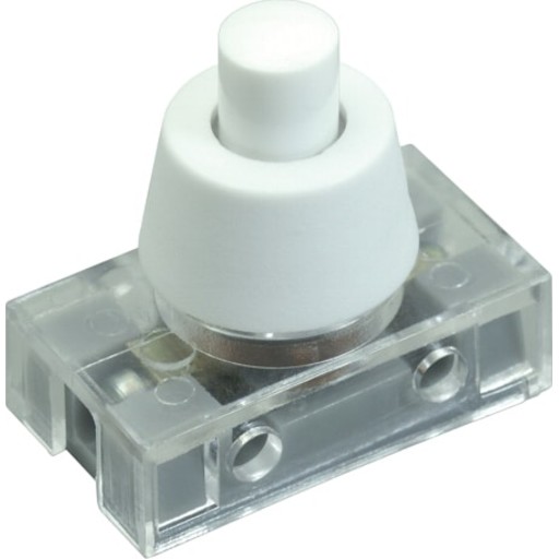 Vippebryter 7,5 mm hvit