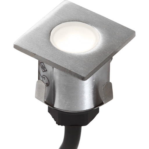 Hortus LED indbygningsspot firkantet 35x35 billede