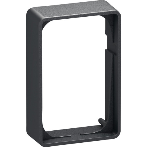 LK FUGA - Baseline 50 forhjet ramme (21 mm dyb), 1 modul, koksgr