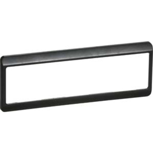 LK Opus 66 ramme, 3 modul, vandret, koksgrå